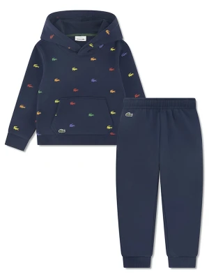 Lacoste Kids 2-częściowy zestaw w kolorze granatowym rozmiar: 122