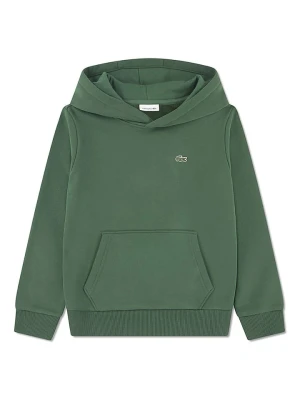 Lacoste Kids Bluza w kolorze zielonym rozmiar: 128