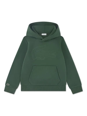 Lacoste Kids Bluza w kolorze zielonym rozmiar: 140