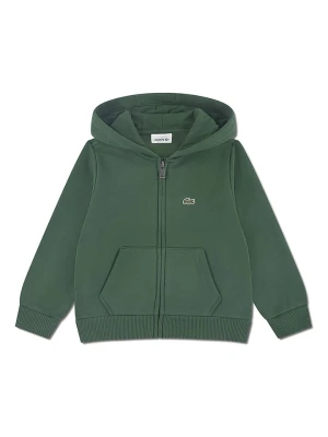 Lacoste Kids Bluza w kolorze zielonym rozmiar: 98