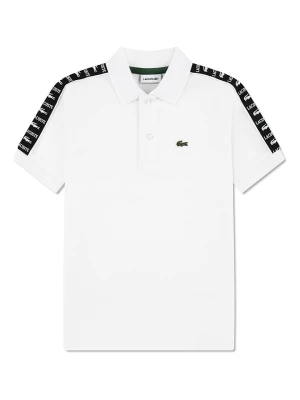 Lacoste Kids Koszulka polo w kolorze białym rozmiar: 128