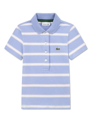 Lacoste Kids Koszulka polo w kolorze błękitnym rozmiar: 122