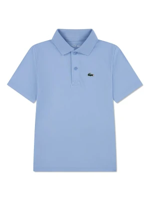 Lacoste Kids Koszulka polo w kolorze błękitnym rozmiar: 164