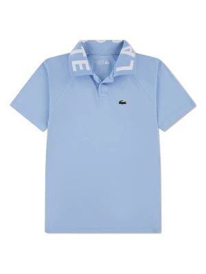 Lacoste Kids Koszulka polo w kolorze błękitnym rozmiar: 164