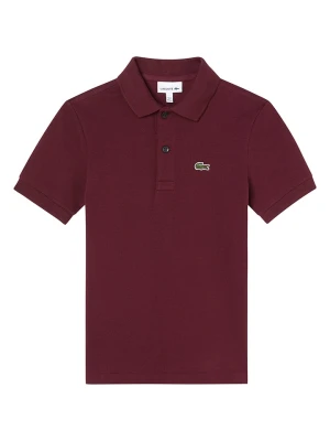 Lacoste Kids Koszulka polo w kolorze czerwonym rozmiar: 110