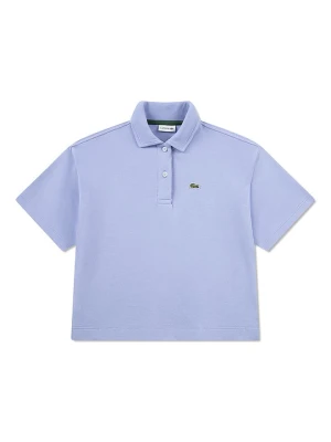 Lacoste Kids Koszulka polo w kolorze fioletowym rozmiar: 128