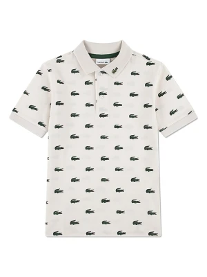 Lacoste Kids Koszulka polo w kolorze kremowym rozmiar: 164