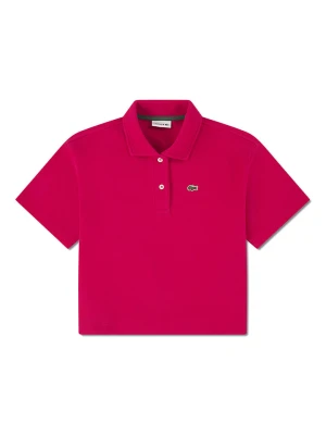 Lacoste Kids Koszulka polo w kolorze różowym rozmiar: 128