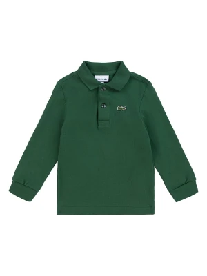 Lacoste Kids Koszulka polo w kolorze zielonym rozmiar: 164