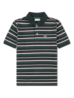 Lacoste Kids Koszulka polo w kolorze zielonym rozmiar: 176