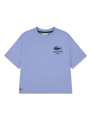 Lacoste Kids Koszulka w kolorze fioletowym rozmiar: 140