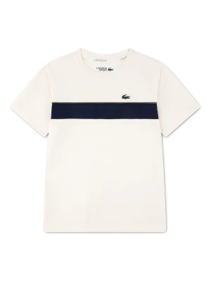 Lacoste Kids Koszulka w kolorze kremowym rozmiar: 140