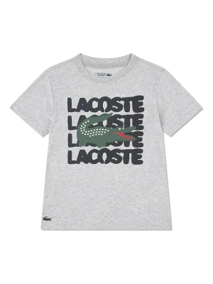 Lacoste Kids Koszulka w kolorze szarym rozmiar: 164