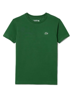 Lacoste Kids Koszulka w kolorze zielonym rozmiar: 104