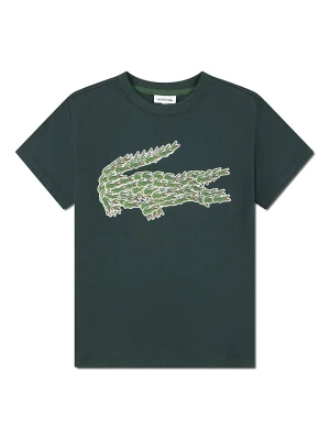 Lacoste Kids Koszulka w kolorze zielonym rozmiar: 122