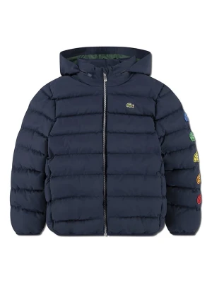 Lacoste Kids Kurtka pikowana w kolorze granatowym rozmiar: 128
