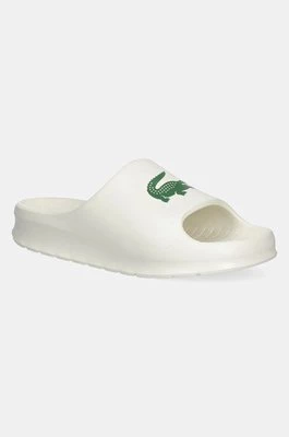 Lacoste klapki 46CMA0032 męskie kolor beżowy SERVE SLIDE 2.0 223 1 CMA