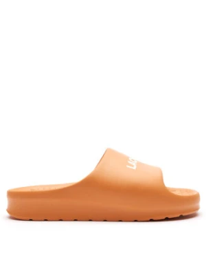 Lacoste Klapki Branded Serve Slide 2.0 747CMA0015 Pomarańczowy