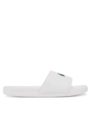 Lacoste Klapki Serve Sliders 7-49CMA0041 Biały