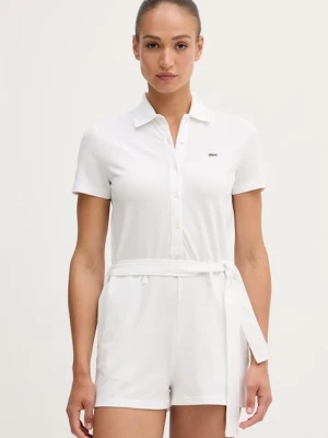 Lacoste kombinezon damski bawełniany z elastanem