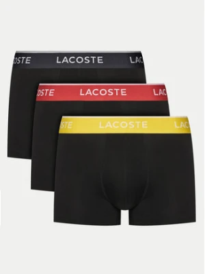 Lacoste Komplet 3 par bokserek 5H1297 Czarny