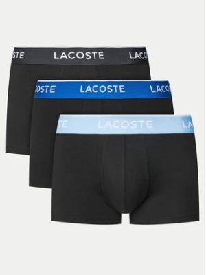 Lacoste Komplet 3 par bokserek 5H1297 Czarny