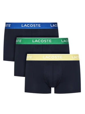 Lacoste Komplet 3 par bokserek 5H1297 Granatowy