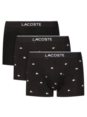Lacoste Komplet 3 par bokserek 5H1299 Czarny