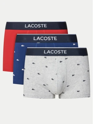 Lacoste Komplet 3 par bokserek 5H1299 Kolorowy