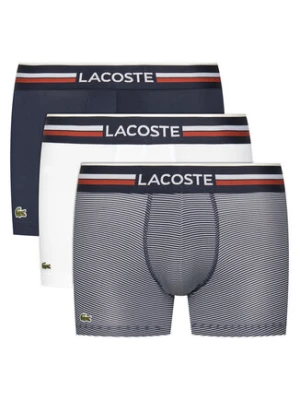 Lacoste Komplet 3 par bokserek 5H2262 Kolorowy