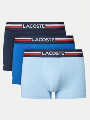 Lacoste Komplet 3 par bokserek 5H2390 Niebieski