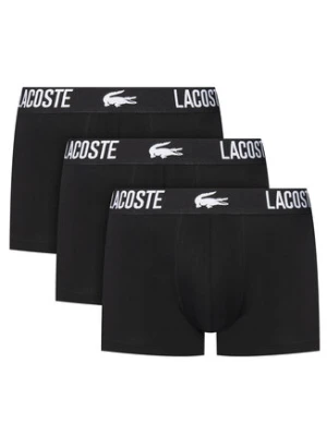 Lacoste Komplet 3 par bokserek 5H2393 Czarny
