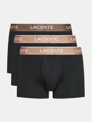 Lacoste Komplet 3 par bokserek 5H3401 Czarny