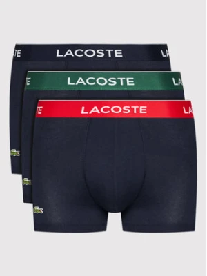 Lacoste Komplet 3 par bokserek 5H3401 Granatowy