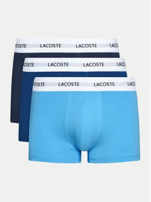 Lacoste Komplet 3 par bokserek 5H5150 Niebieski