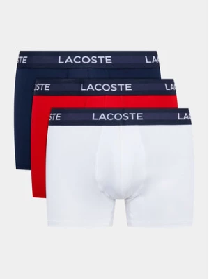 Lacoste Komplet 3 par bokserek 5H9623 Granatowy