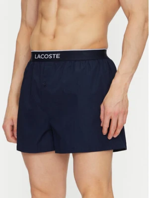Lacoste Komplet 3 par bokserek 7H1283 Granatowy