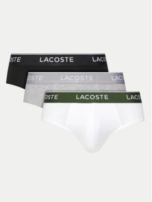 Lacoste Komplet 3 par slipów 8H1293 Kolorowy