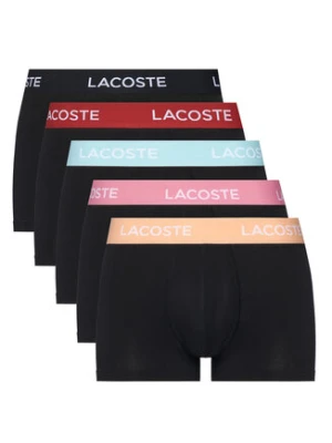 Lacoste Komplet 5 par bokserek 5H1292 Czarny