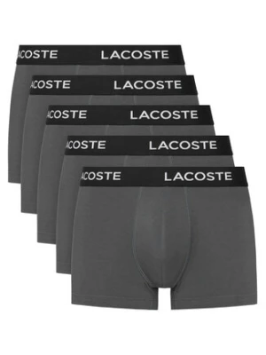 Lacoste Komplet 5 par bokserek 5H1292 Szary
