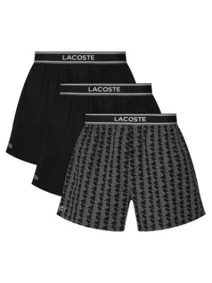 Lacoste Komplet bokserek 7H4972 Czarny