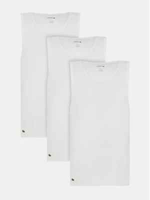 Lacoste Komplet tank topów TH9009 Biały Regular Fit