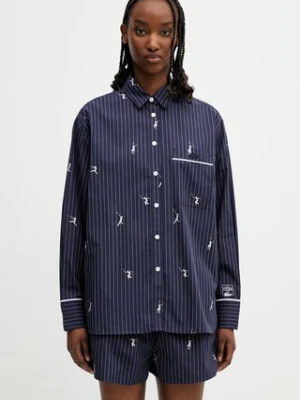 Lacoste koszula bawełniana damska