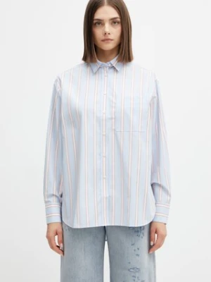 Lacoste koszula bawełniana damska