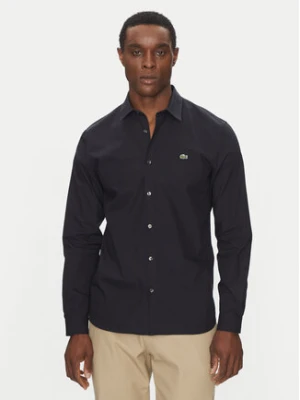 Lacoste Koszula CH5620 Granatowy Slim Fit