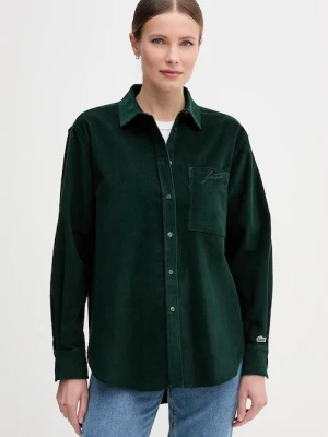 Lacoste koszula damska bawełniana