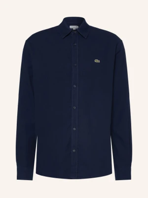 Lacoste Koszula Flanelowa O Kroju Regular Fit blau GRANATOWY