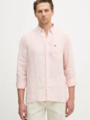 Lacoste koszula męska lniana