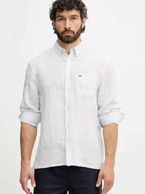 Lacoste koszula męska lniana