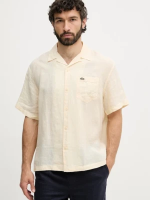 Lacoste koszula męska lniana